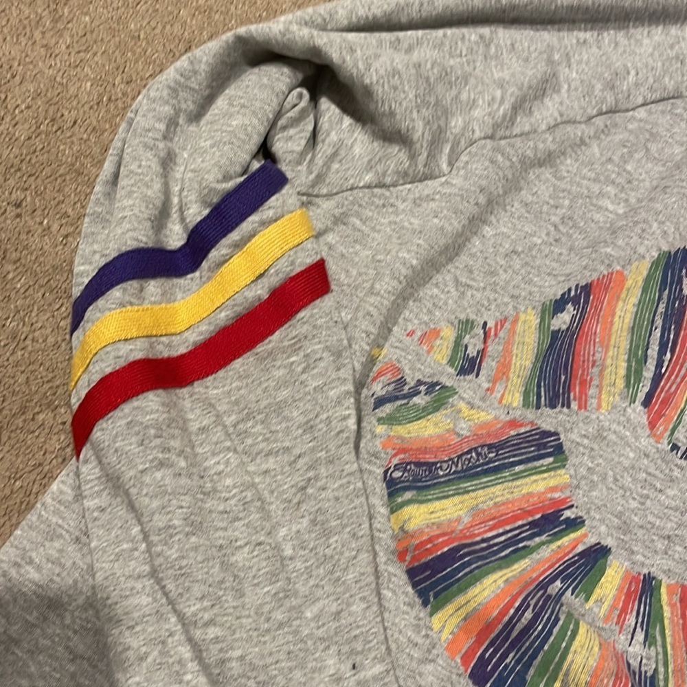 Lauren Moshi Beverly Hills xs lips sweatshirt 👄 💋 🌈 - Picture 5 of 7